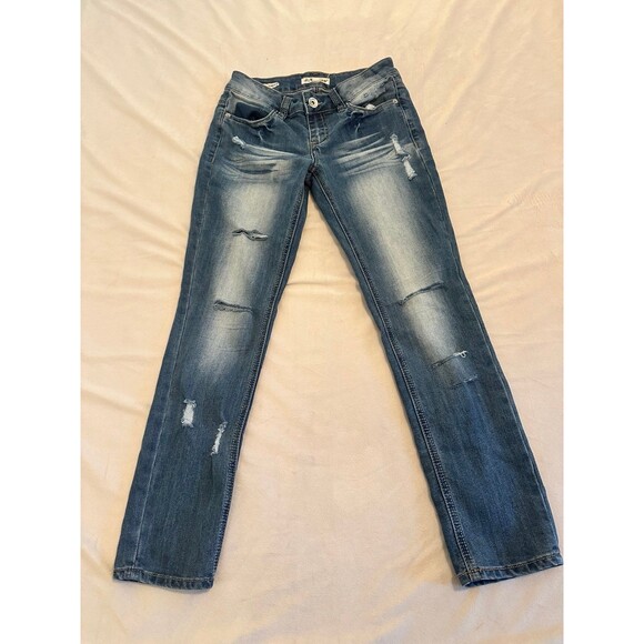 Dollhouse Denim Skinny Capri Jean’s Size 5 - Picture 1 of 6
